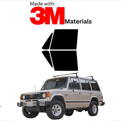 Tinte de ventana precortado para Mitsubishi Montero SUV 89-91 cerámica estable hecha con 3M Foto 1 de 4