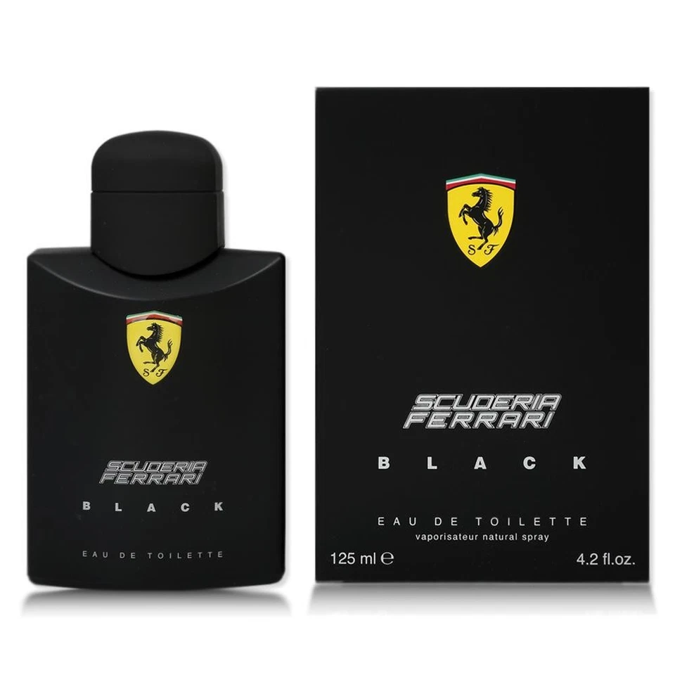 Ferrari Scuderia BLACK 125 ml Eau de Toilette EDT Spray  OVP+GÜNSTIG - Bild 1 von 1