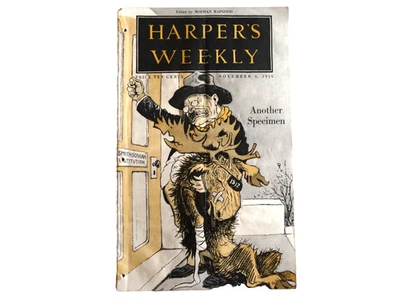 Harper’s Weekly – November 6, 1915 – Teddy Roosevelt - Image 1 of 4