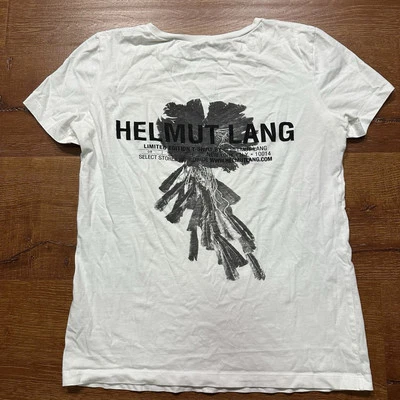 Camisa Helmut Lang Edición Limitada Mujer XS Blanca Manga Corta Nueva York Foto 1 de 4
