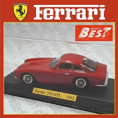 FERRARI 250 GTL 1962 SCALA 1:43 BEST (M/398) - Immagine 1 di 4