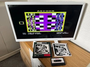 Ariolasoft Archon Commodore 64 Cassette - Boxed & Working -😎Premium Listing😎 - Afbeelding 1 van 24