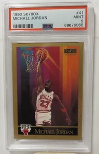1990 SkyBox Michael Jordan #41 Mint PSA 9 - Imagen 1 de 2
