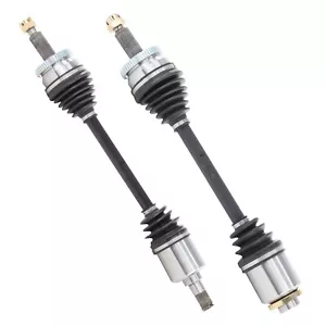 TrakMotive Front CV Axle Shafts Set of 2 Pair for Hyundai Santa Fe V6 2.7L FWD - Picture 1 of 6