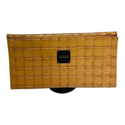 Bolsa Miche Classic Shell Chloe capa couro sintético amarelo estampa de réptil JULHO - Imagem 1 de 4