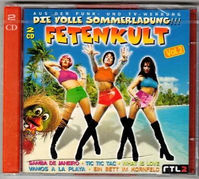 Various-Fetenkult Vol. 2 - Die Volle Sommerladung!!! - 2 CD`s - NEU/OVP (1997) - Bild 1 von 2