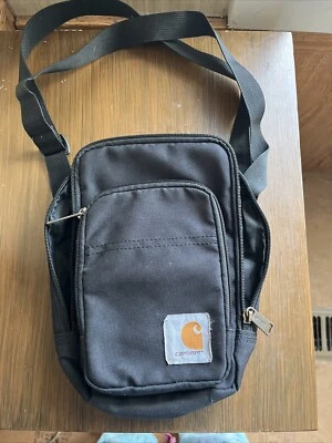 Carhartt Crossbody Zip Bag, One Size, Essential Bag (Black)  - Image 1 of 4