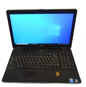 Dell Latitude E6540 15.6" Intel i7-4610M 8GB RAM 256GB SSD Win 10 laptop - Picture 1 of 10