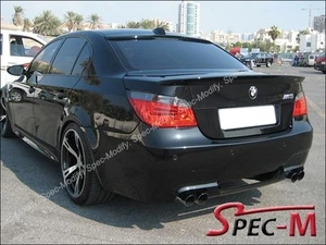 475 Sap pintado negro tipo CA alerón techo ala maletero BMW 2004-2010 535i 550i M5 - Imagen 1 de 2