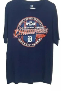 MLB Detroit Tigers 2011 A.L. Central Division Championship Shirt! Adult Large. - Picture 1 of 2
