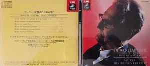 Otto Klemperer Mahler CD JAPAN TOSHIBA IMPORT Das Lied Von Der Erde SHIPS FAST - Picture 1 of 1