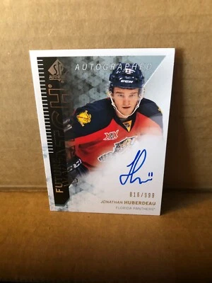 2013-14 SP Authentic #279 Jonathan Huberdeau AU RC 816/999 - Image 1 of 2