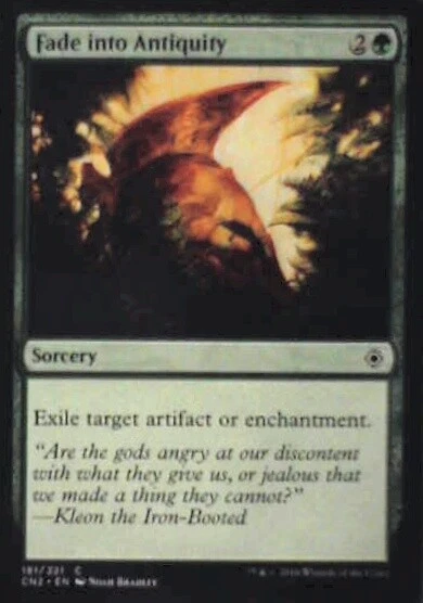 Fade into Antiquity - Conspiracy: Take the Crown: #181, MTG Nm R104 - Image 1 of 1