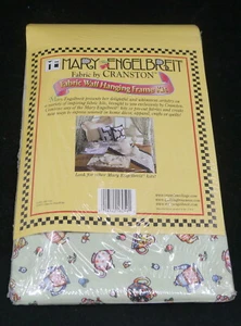 KIT DE MARCO COLGANTE DE PARED DE TELA MARY ENGELBREIT 2001 DE CRANSTON, TETERAS, NUEVO - Imagen 1 de 4