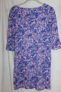 Lilly Pulitzer Girls XL 12 14 Unicorn Print Mini Sophie Ruffle Dress - Picture 1 of 4