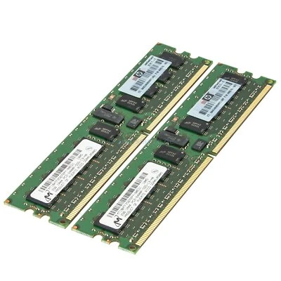 497765-B21 Hp 4GB (2X2GB) PC2-6400 Memory kit - Image 1 of 3