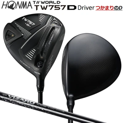 HONMA TW757 Type-D Driver 10.5deg RH VIZARD forTW757 graphite Flex R HC new - Image 1 of 4