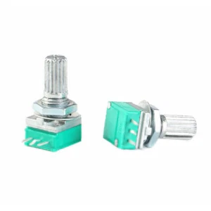 RK097N Mono Linear Audio Potentiometer 3-pin B5/B10/B20/B50/B100K For Amplifier - Picture 1 of 7