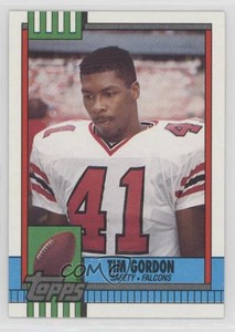 1990 Topps With Disclaimer Tim Gordon #476 Rookie RC
