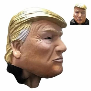 Donald Trump Mask American US President Politician Candidate Costume Accessory - Picture 1 of 5