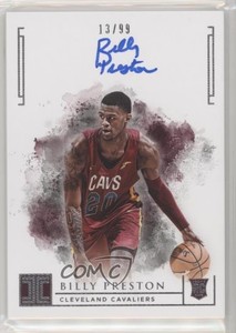 2018-19 Panini Impeccable Rookie Auto /99 Billy Preston #105 Rookie Auto RC
