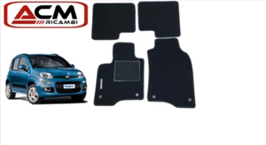 KIT 4 Pezzi Tappeti Tappetini Moquette per FIAT PANDA 3 312 2012 anche Hybrid - Bild 1 von 4