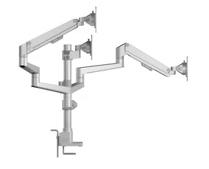 ICY BOX IB-MS525-T Monitorständer Tischhalterung 3 Monitore 30" 61086 B-Ware - Bild 1 von 11