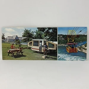 "Tarjeta postal de 9"" vintage de 9"" con vista a las cataratas del Niágara Canadá Niagara Glen-View" - Imagen 1 de 6