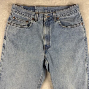 Vintage Levis Jeans Mens 34x30 Blue 550 Relaxed Straight 90s Denim Made In USA - Picture 1 of 11