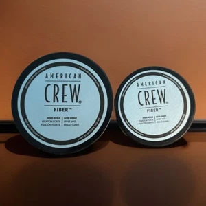 Two-AMERICAN CREW FIBER-High hold-Low shine -(PACK) (3.Oz + 1.7 Oz) NEW! - Picture 1 of 4