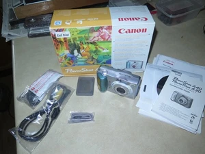 Canon Powershot A30 Digital Camera, 1.3MP, 3x Optical Zoom, 3 x Digital, Boxed - Picture 1 of 8