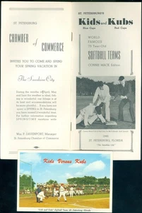 1946 ST. PETERSBURG, FL - KIDS AND KUBS SOFTBALL - Picture 1 of 2