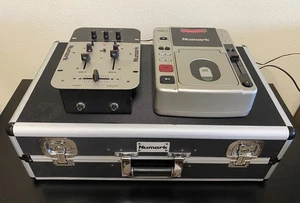 Numark MX05 Mixer + TCD05 CD Player Combo w/ Case – Mixer Works, CD Player Parts - Picture 1 of 19