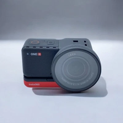 Insta360 ONE R 1-Inch Edition Leica Lens Action Camera 4K HDR Tested Used Japan - Image 1 of 4