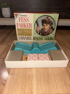 VINTAGE SELTEN 1964 FESS PARKER-DANIEL BOONE SHOW WILDNIS TRAIL KARTENSPIEL GEBRAUCHT GUT - Bild 1 von 16