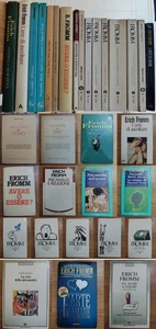 ERICH FROMM lotto 16 opere vintage. PSICOANALISI e SOCIETà, PSICANALISI e ANIMA - Picture 1 of 24