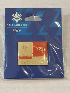 Salt Lake City 2002 Olympics Pin Skeleton. Sealed. - Picture 1 of 3