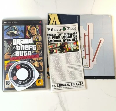 Grand Theft Auto Liberty City Stories PSP Game - CIB Complete & Tested - Image 1 of 3