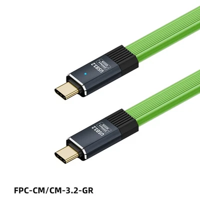 Data Sync USB C Fast Charging Cable Adapter Short 8K USB C to USB C USB 3.2 Ñ - Image 1 of 4