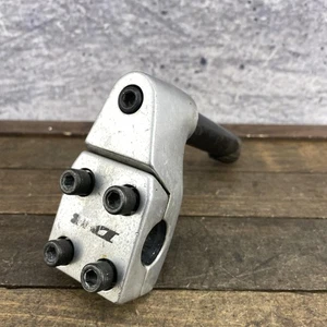 Vintage Diamond Back BMX Quill Stem 4-Bolt Silver 90s Alloy Old School 1" - Picture 1 of 12