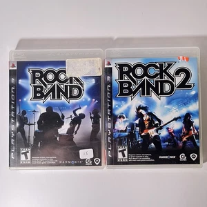 Rock Band And Rick Band 2 (Sony PlayStation 3, PS3) Probado - Imagen 1 de 5