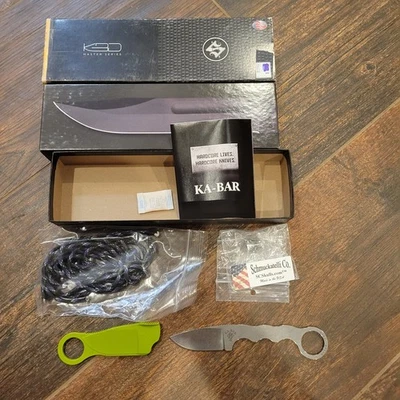 KA BAR 5103 SNODY SNAKECHARMER. New Old Stock In Box With Snake Charm. - Image 1 of 4