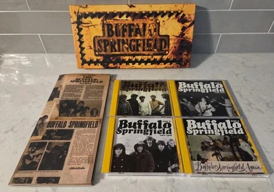 Buffalo Springfield Box Set (CD, 2001) w/ Insert 4 Disc TESTED Neil Young Rhino - Image 1 of 4