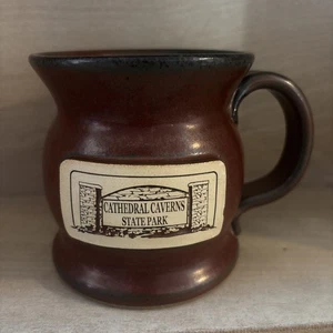 Sunset Hill Stoneware Coffee Mug Cathedral Caverns State Park Alabama EUC - Picture 1 of 4