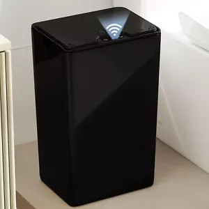 Bathroom Small Trash Can with Lid 4 Gallon Touchless Automatic Garbage Can Sl... - Picture 1 of 7