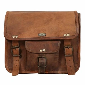 Leder Seitentasche Packtasche Fit für alle Motorräde Leder Motorrad Satteltasche - Bild 1 von 6
