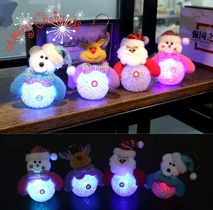LED Snowman Christmas Decorate Mood Lamp Night Light Xmas - Picture 1 of 10