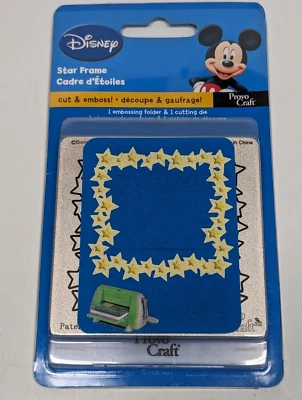 CUTTLEBUG DISNEY - STAR FRAME #37-1721 - CUTTING DIE & EMBOSSING FOLDER - Image 1 of 2