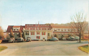 COLONIAL LODGE AÑOS 50 COCHES DIAMANTE CAVERNAS PARQUE CIUDAD KY POSTAL DE COLECCIÓN 111022 - Imagen 1 de 2