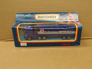 1987 Matchbox Convoy COMMA MOTOR OIL DAF BOX TRUCK #CY25 - NOS ! - Picture 1 of 5